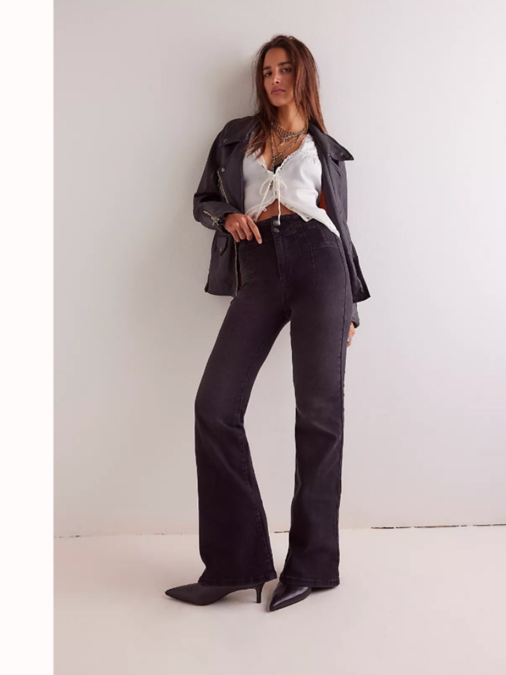 Free people We The Free Jayde Flare Jeans black